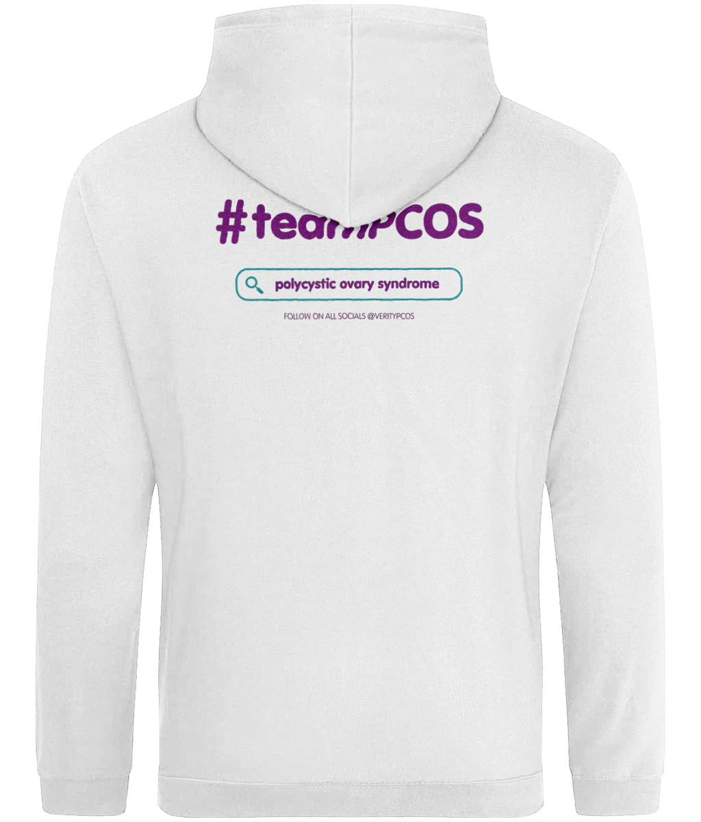 Fundraising hoodie with colour logo