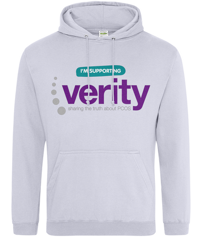 Fundraising hoodie with colour logo