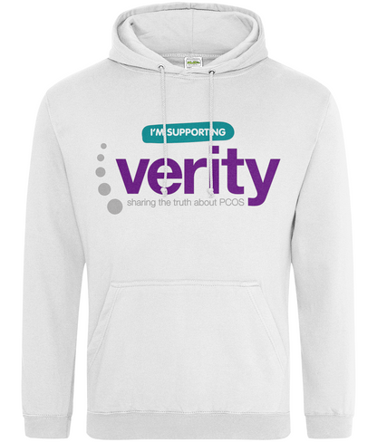 Fundraising hoodie with colour logo