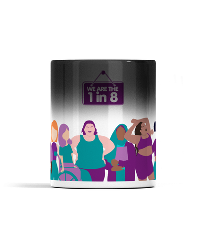 We are 1 in 8 colour changing mug