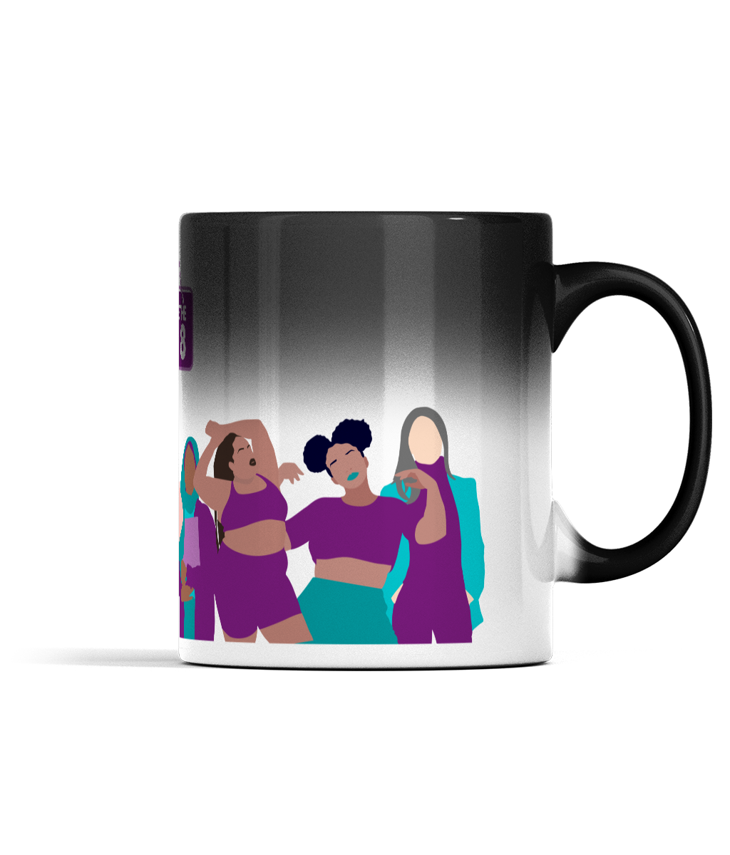 We are 1 in 8 colour changing mug