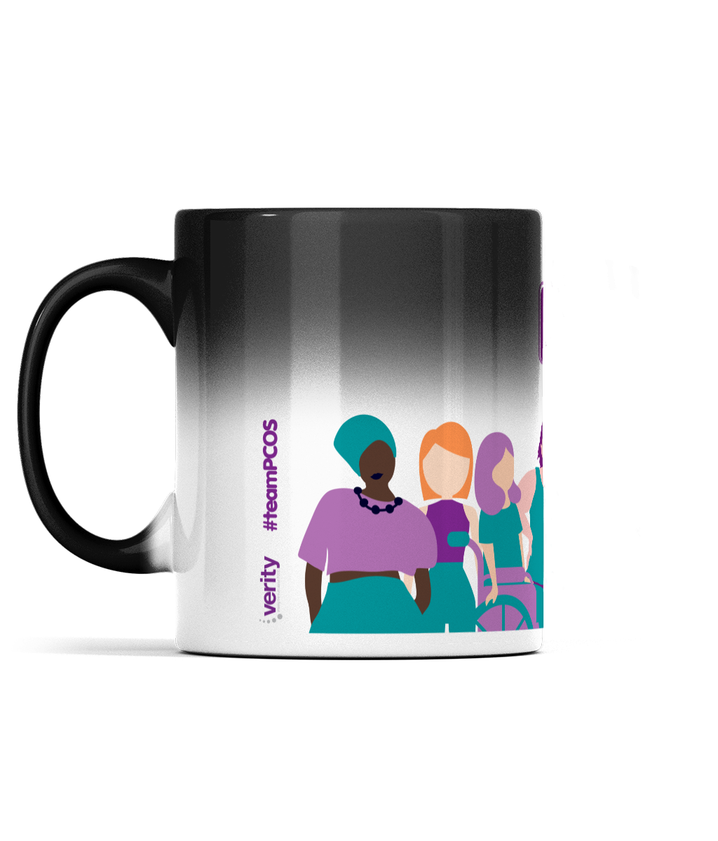 We are 1 in 8 colour changing mug